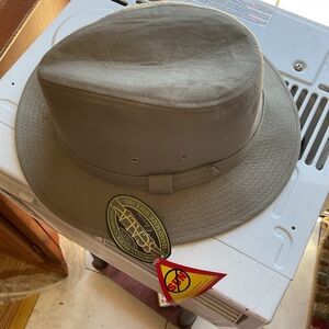 Scala Men's Classic Tan Hat